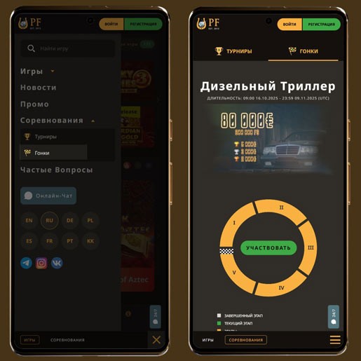 Страница соревнований